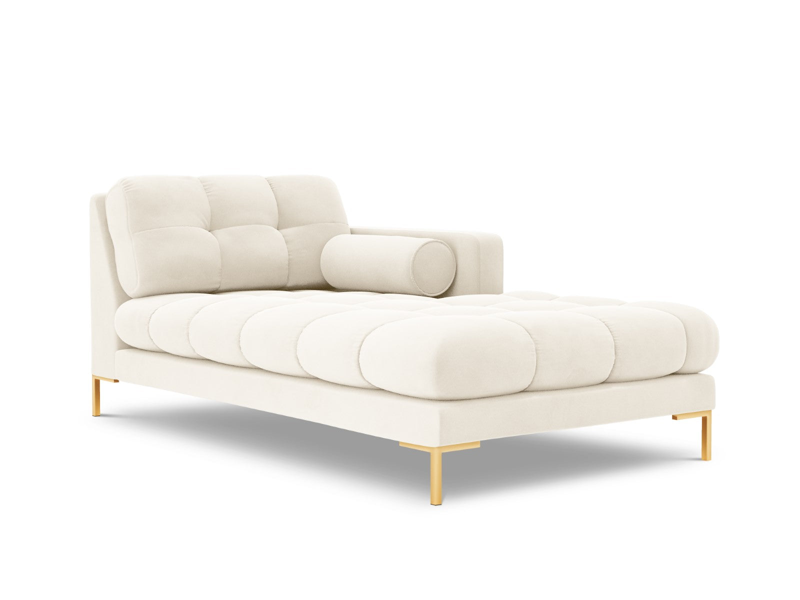 Cosmopolitan Design rechter chaise longue Bali flueel, lichtbeige - 18