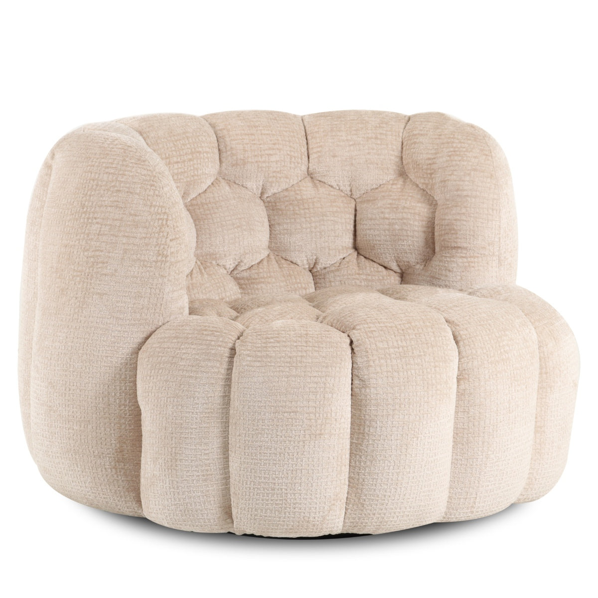 DÉJA Living Draaifauteuil Trones - Beige - 100x98x72cm