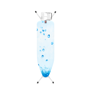 Brabantia Strijkplank B, 124×38 cm, strijkerhouder – Ice Water Brabantia Strijkplank B, 124×38 cm, strijkerhouder – Ice Water