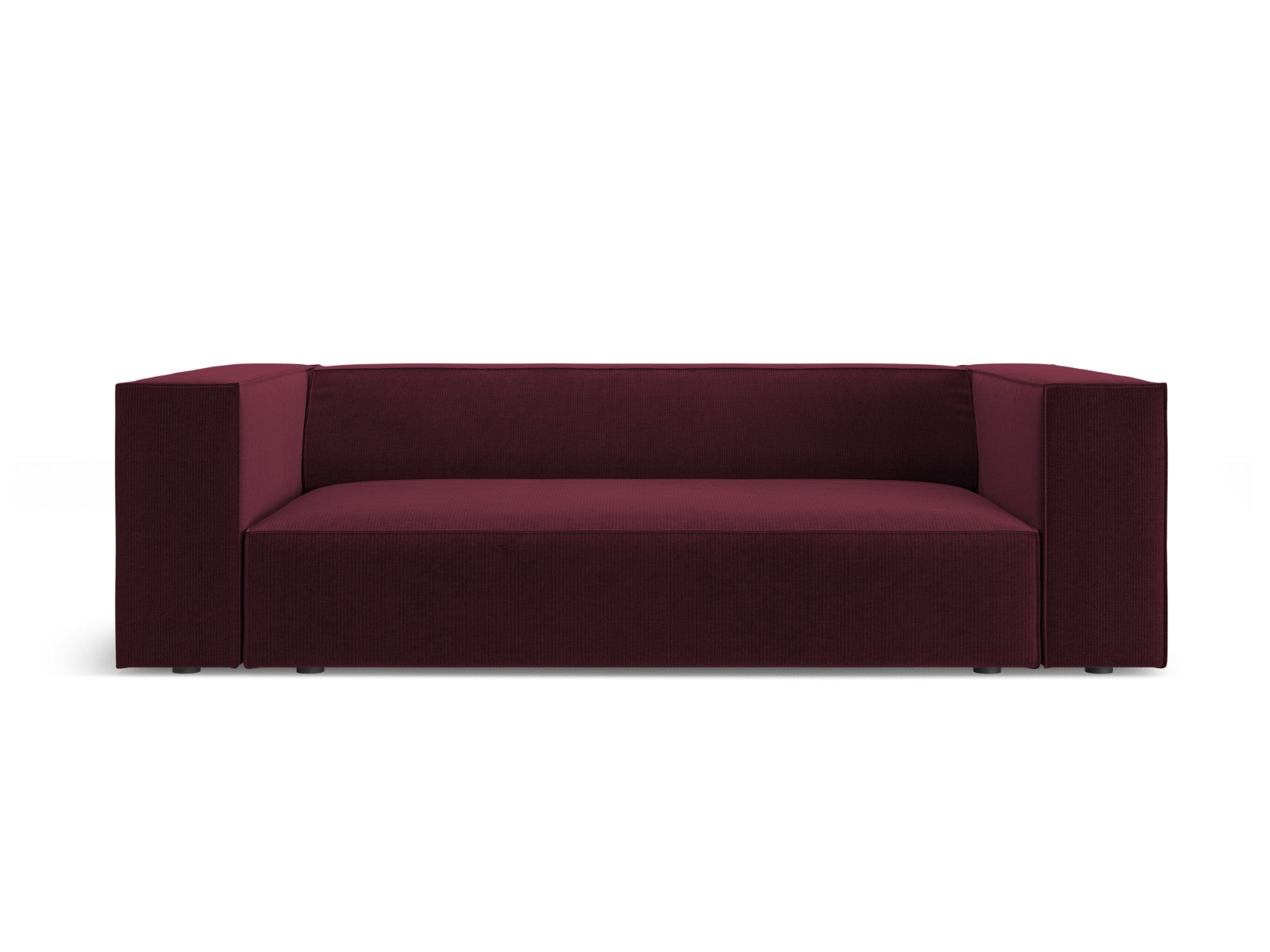 Cosmopolitan Design Bank Arendal 2-zits, chenille met ribbeleffect rob