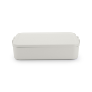 Brabantia Make & Take Bento Lunchbox, large, kunststof – Light Grey Brabantia Make & Take Bento Lunchbox, large, kunststof – Light Grey