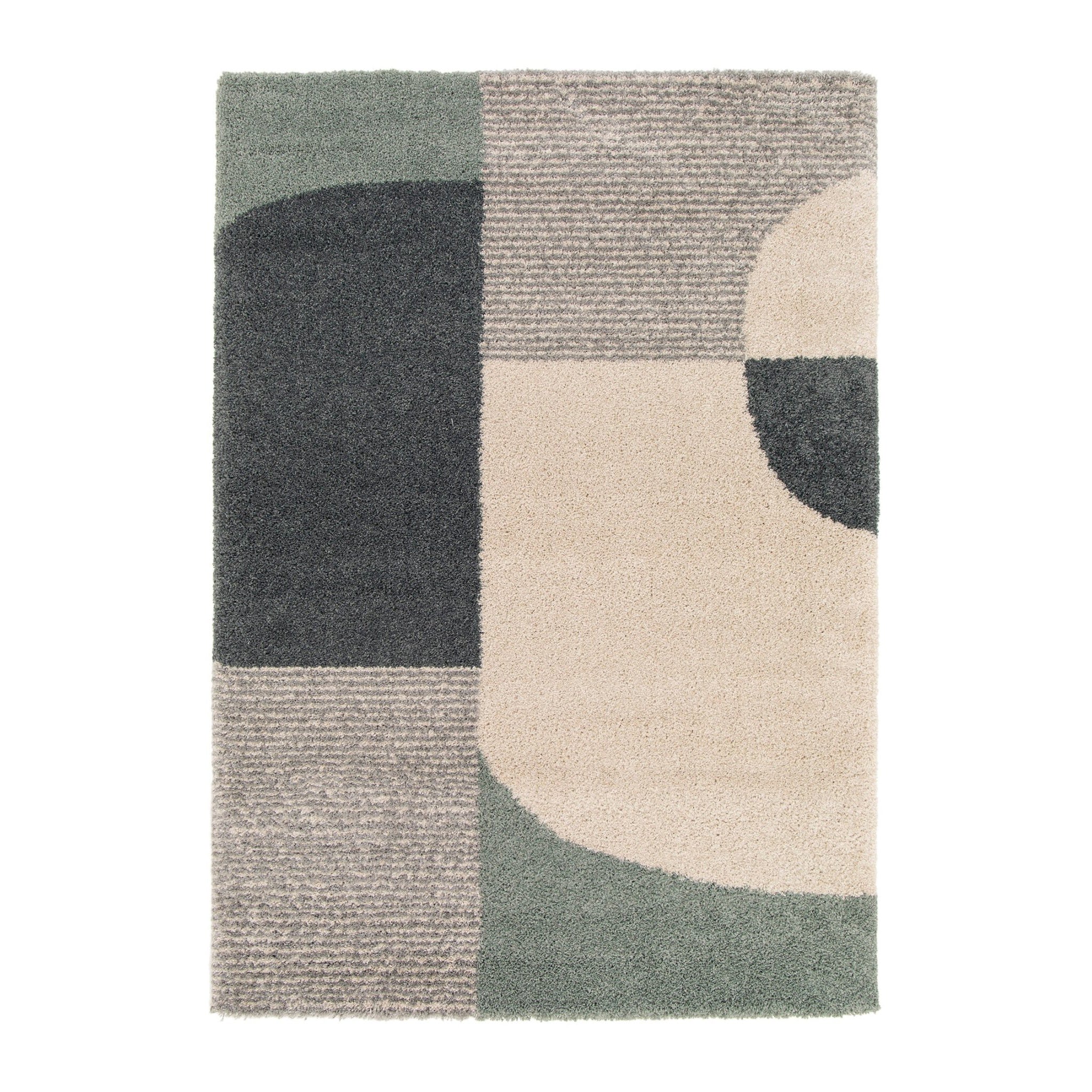 AFK Living vloerkleed Bauhaus - zeer zacht - groen - 160 x 230 cm