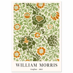 Artfulprints Poster William Morris – Grafton 1883 – A4 21×29.7 cm – Gr Artfulprints Poster William Morris – Grafton 1883 – A4 21×29.7 cm – Gr