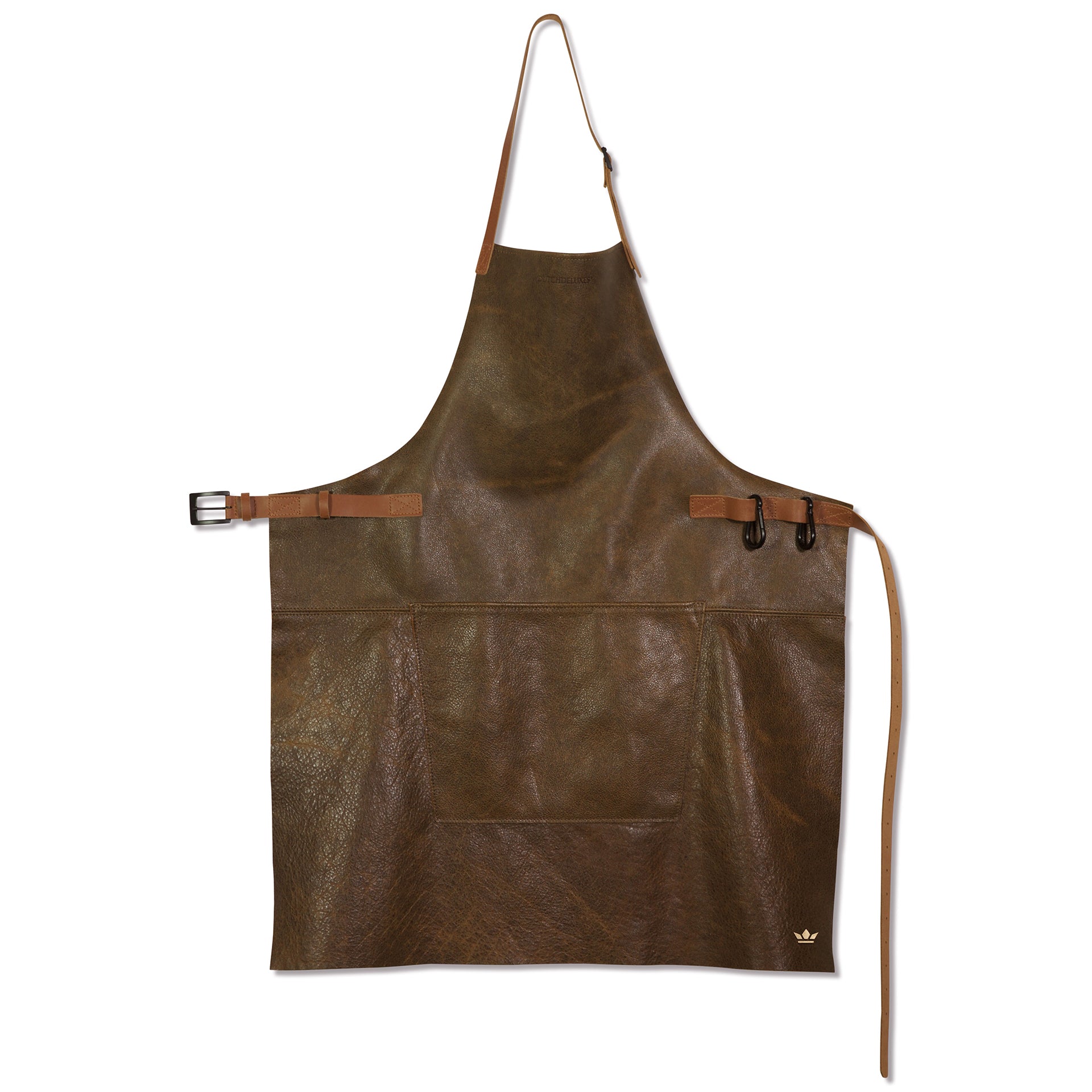 Dutchdeluxes BBQ - Barbecueschort - Keukenschort - Vintage Brown/Cogna