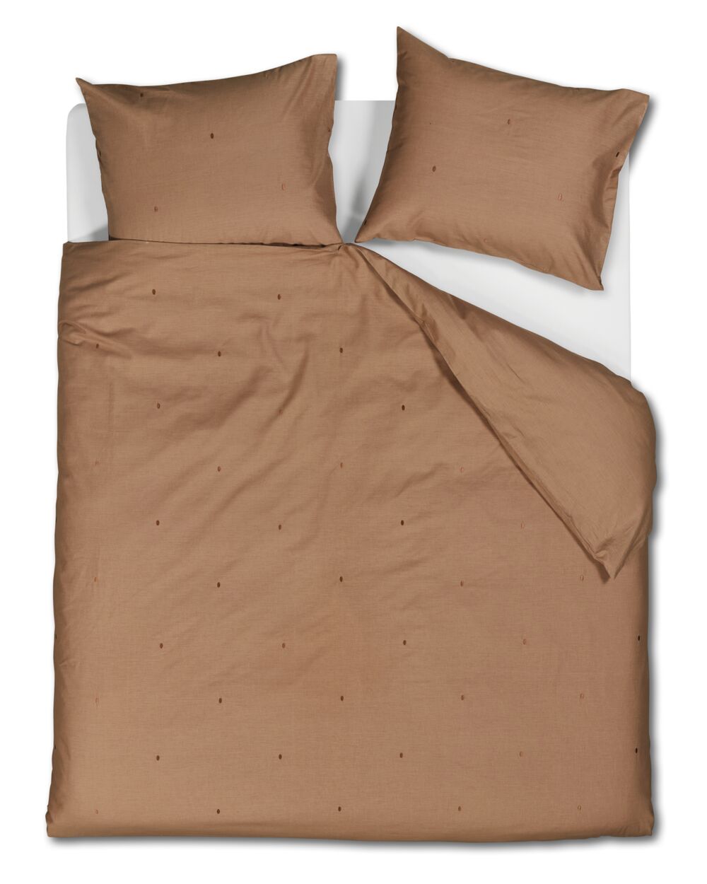 Beddinghouse Dekbedovertrek Monsoon - 240 x 200/220 cm - Licht terra