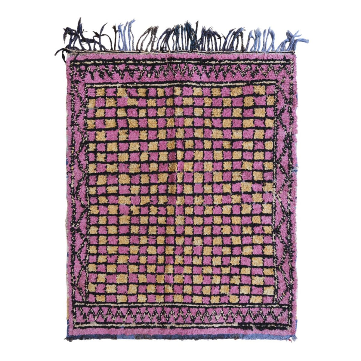 AFK Living vloerkleed Berber - handgemaakt - Gerecyclede textiel - 184