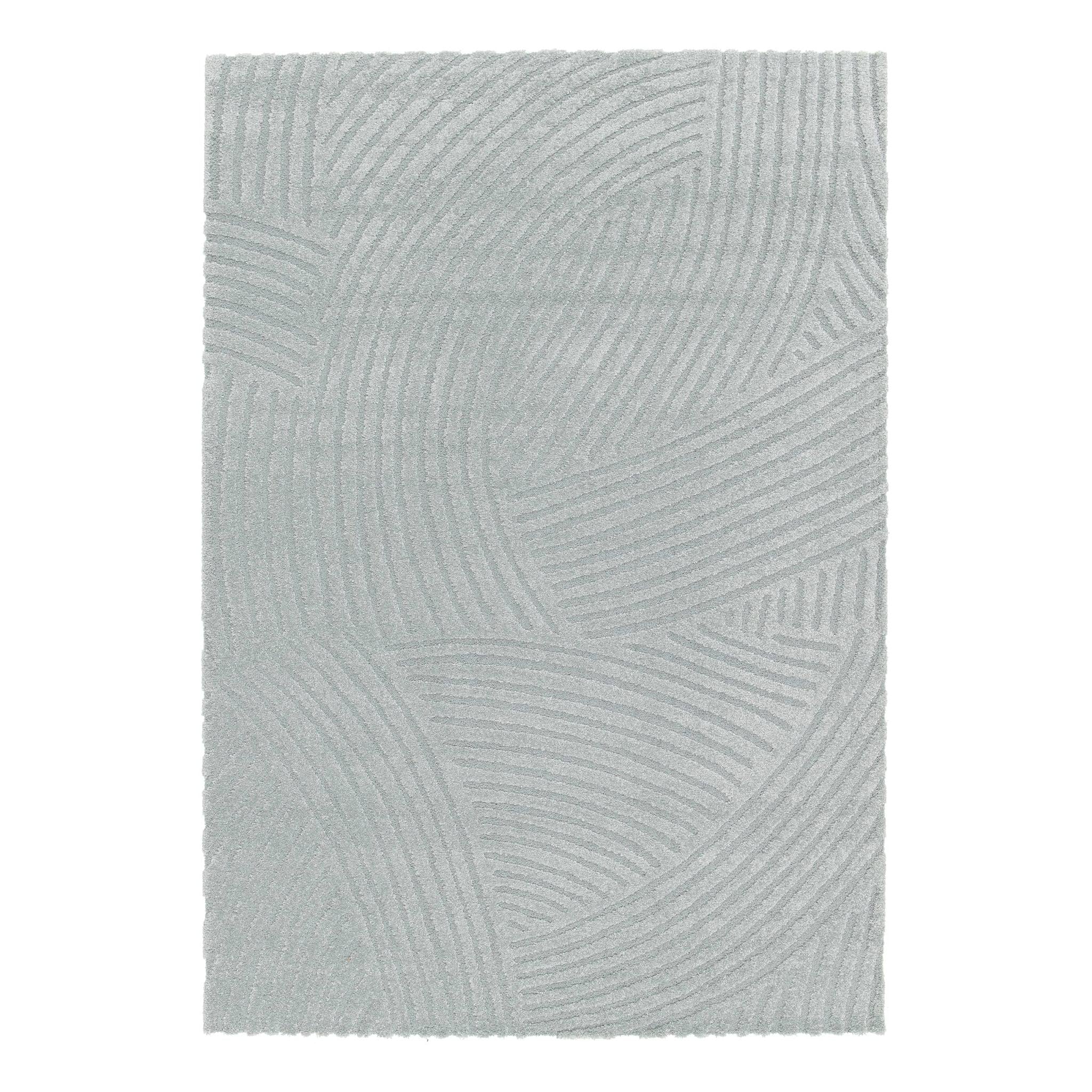 AFK Living vloerkleed Sillage - reliëfeffect - blauw - 200 x 290 cm