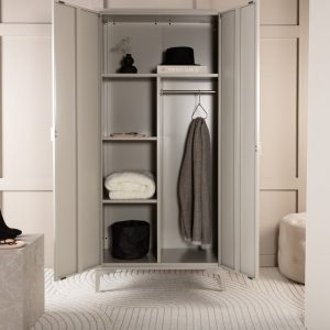 BRAM boekenkast Dalvik – beige – 45 x 183 x 85 cm BRAM boekenkast Dalvik – beige – 45 x 183 x 85 cm