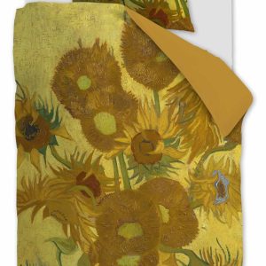 Beddinghouse x Van Gogh Museum Tournesol dekbedovertrek – Eenpersoons Beddinghouse x Van Gogh Museum Tournesol dekbedovertrek – Eenpersoons