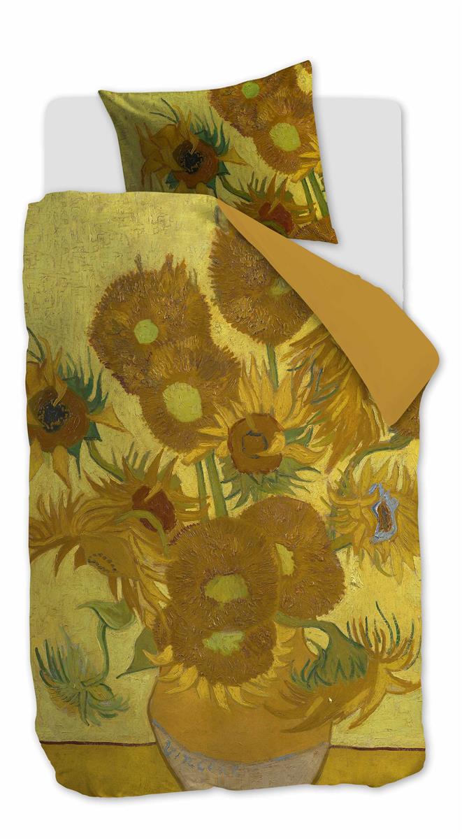 Beddinghouse x Van Gogh Museum Tournesol dekbedovertrek - Eenpersoons