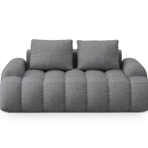 Cosmopolitan Design Bank Linz 2-zits, structurele stof grijs – 100×175 Cosmopolitan Design Bank Linz 2-zits, structurele stof grijs – 100×175