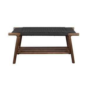 Dutchbone Kintaro Bankje Walnoot – Bruin