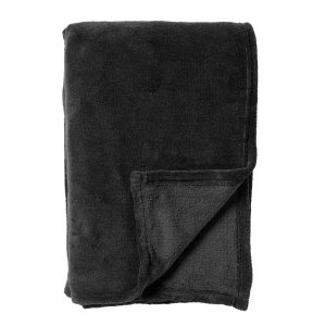 SIDNEY – plaid 140×180 cm – fleece deken – 100% gerecycled – Raven – z SIDNEY – plaid 140×180 cm – fleece deken – 100% gerecycled – Raven – z