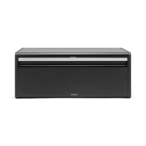 Brabantia Broodtrommel met klepdeksel, Regular – Matt Black Brabantia Broodtrommel met klepdeksel, Regular – Matt Black