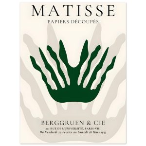 Artfulprints Poster Matisse – Sea crown – 30×40 cm – Grijs Artfulprints Poster Matisse – Sea crown – 30×40 cm – Grijs