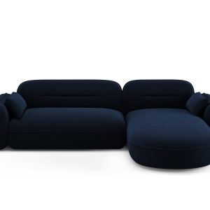 Cosmopolitan Design Modulaire hoekbank rechts Sydney 4-zits, flueel, k Cosmopolitan Design Modulaire hoekbank rechts Sydney 4-zits, flueel, k