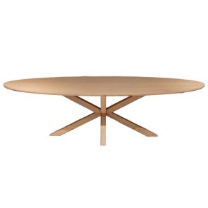 DÉJA Living Eettafel Lusa – Ovaal Naturel Eikenhout – 280x100x78cm DÉJA Living Eettafel Lusa – Ovaal Naturel Eikenhout – 280x100x78cm