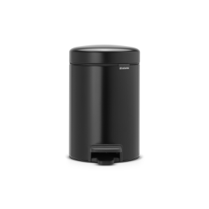 Brabantia NewIcon Pedaalemmer, 3 liter, kunststof binnenemmer – Matt B Brabantia NewIcon Pedaalemmer, 3 liter, kunststof binnenemmer – Matt B