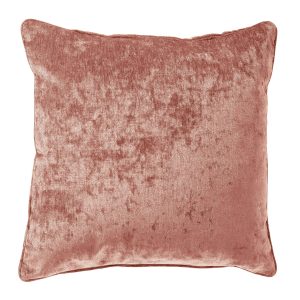 LEWY – sierkussen 45×45 cm – glansvelours – Muted Clay – roze LEWY – sierkussen 45×45 cm – glansvelours – Muted Clay – roze