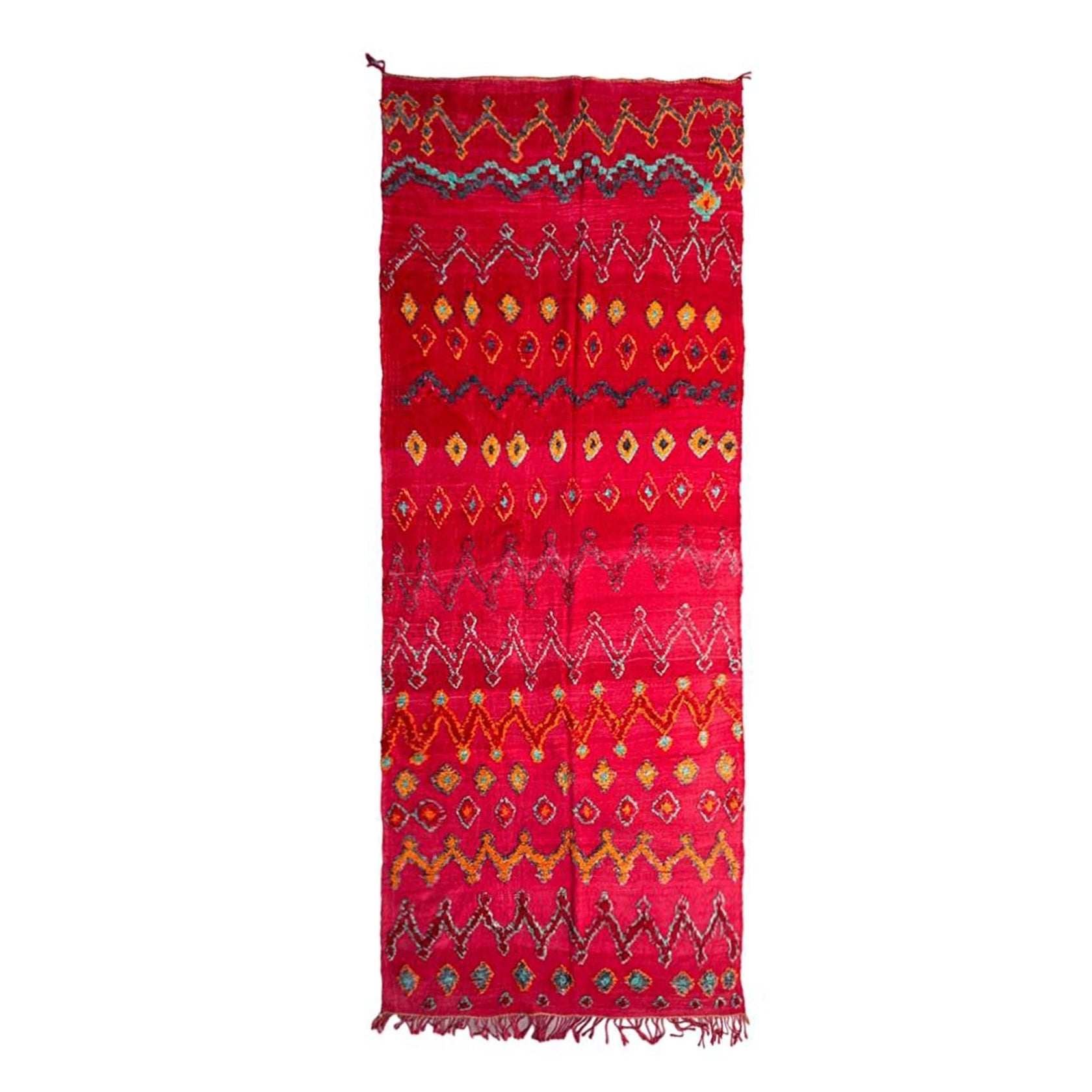 AFK Living vloerkleed Berber - handgemaakt - Wol - 163 x 405 cm
