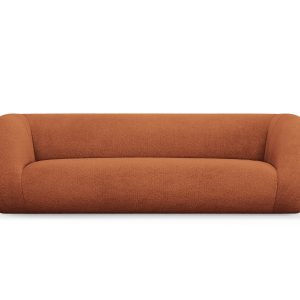 Cosmopolitan Design Bank Essen 3-zits, boucle, bruin – 95x230x86cm Cosmopolitan Design Bank Essen 3-zits, boucle, bruin – 95x230x86cm