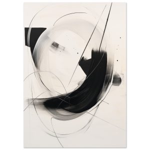 Artfulprints Abstract – Chique brush 5 poster A4 21×29.7 cm Artfulprints Abstract – Chique brush 5 poster A4 21×29.7 cm