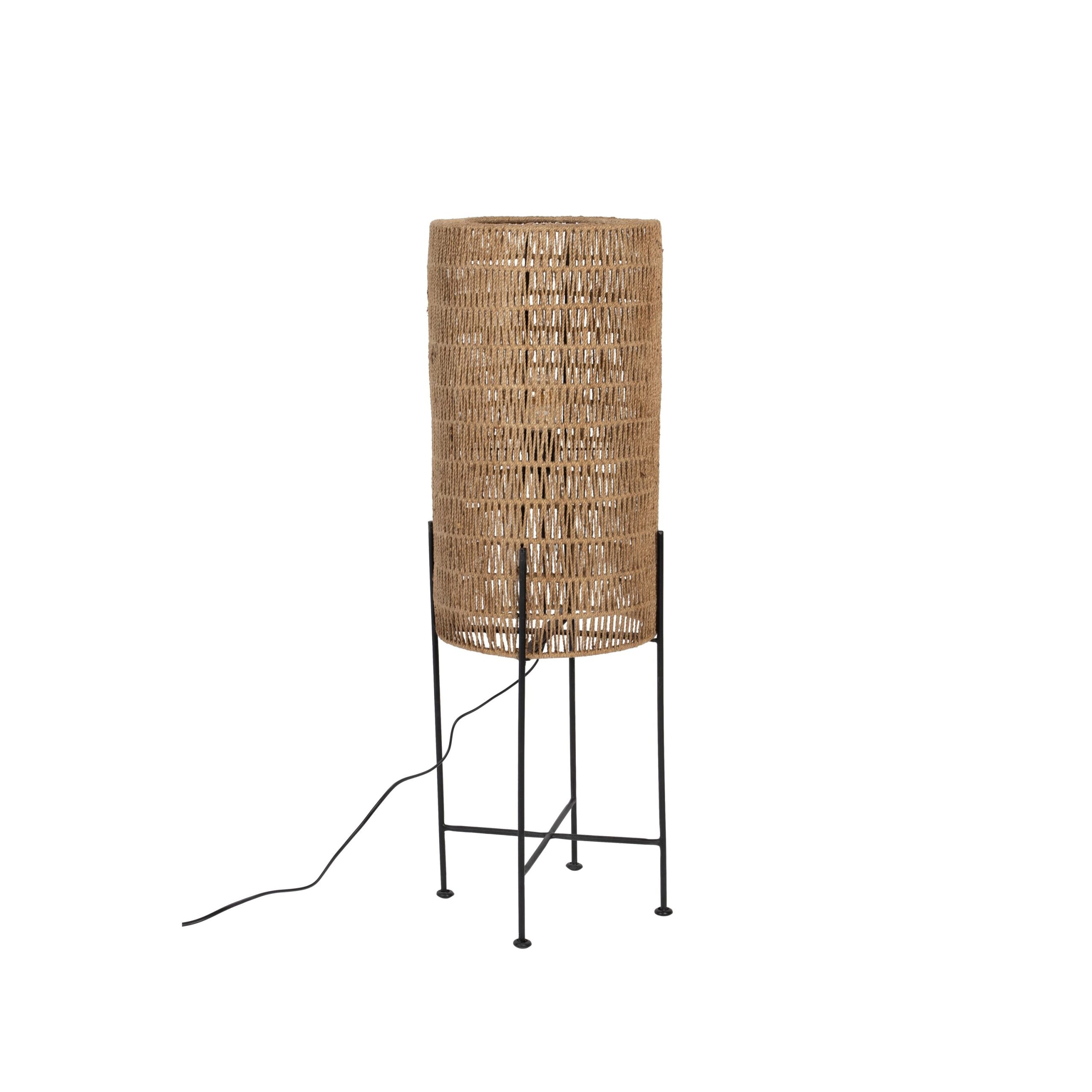 Dutchbone Kari Vloerlamp/ Staande lamp Naturel