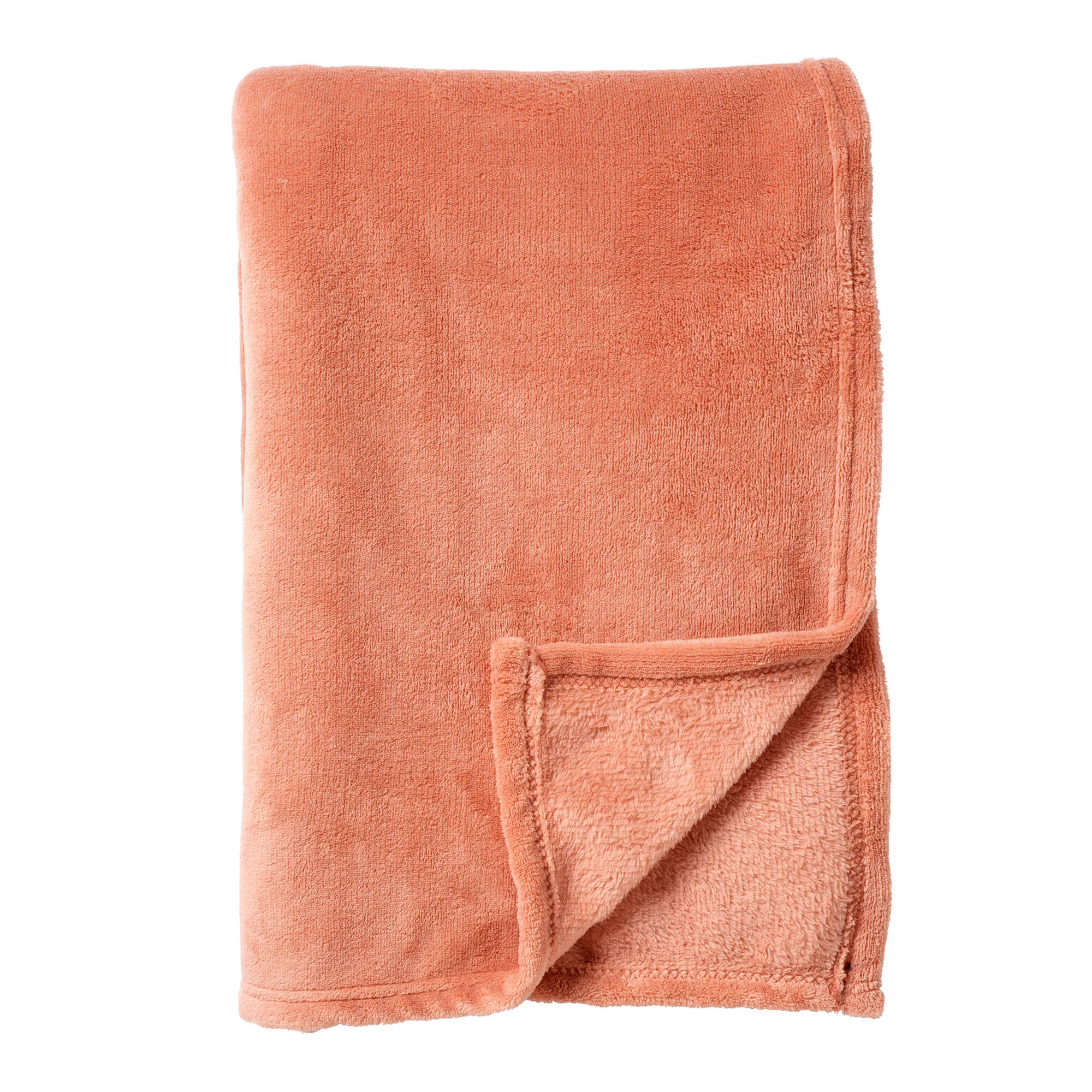 OWEN - plaid 130x160 cm - coral fleece deken - heerlijk zacht - Muted
