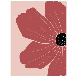 Artfulprints Poster Boho – Red poppy – 30×40 cm – Rood Artfulprints Poster Boho – Red poppy – 30×40 cm – Rood