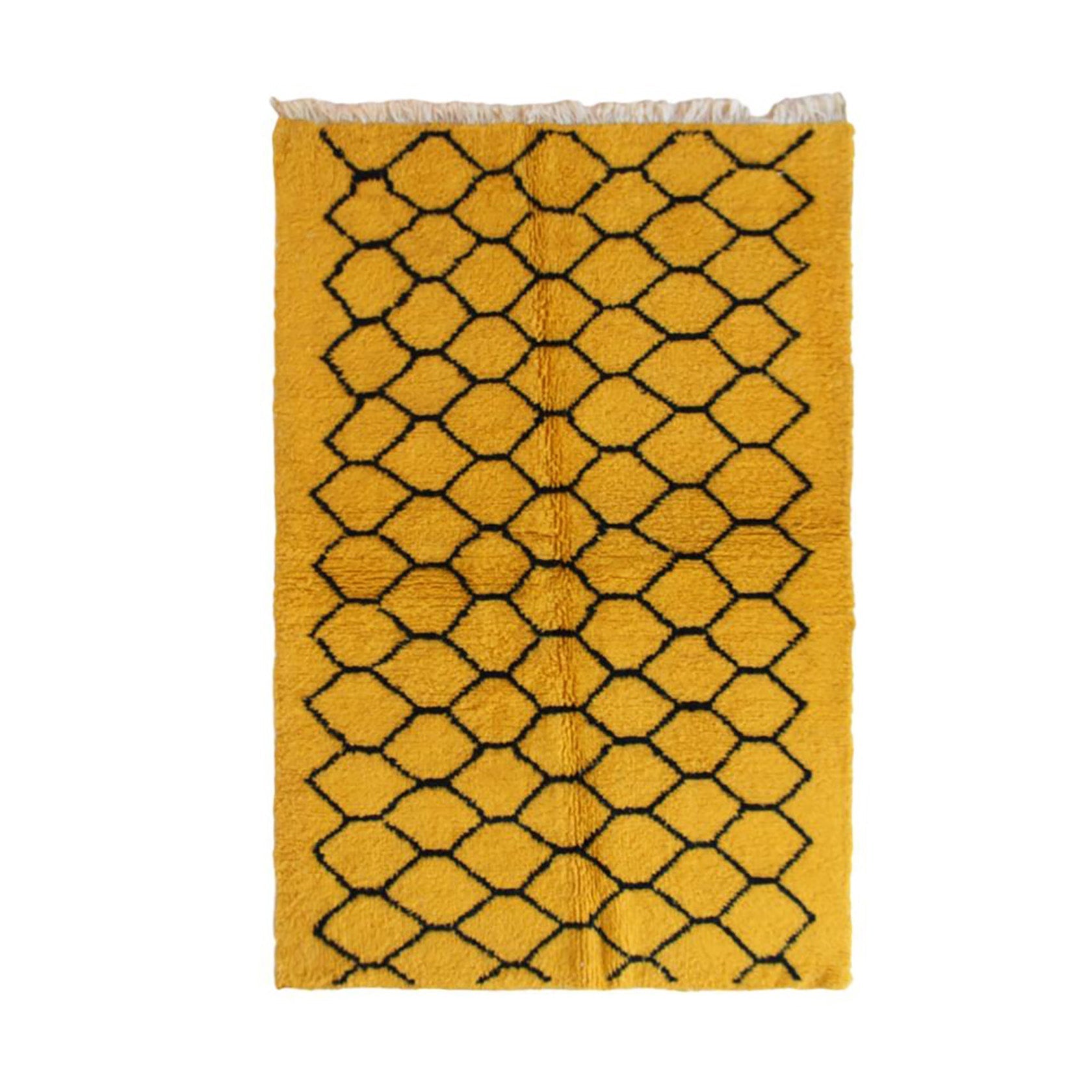 AFK Living vloerkleed Berber - handgemaakt - Wol - 160 x 247 cm