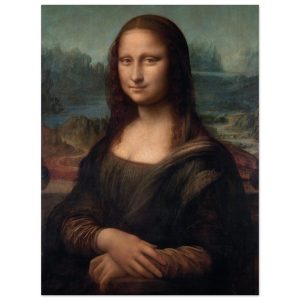 Artfulprints Poster Leonardo Da Vinci – Mona Lisa – 30×40 cm – Bruin Artfulprints Poster Leonardo Da Vinci – Mona Lisa – 30×40 cm – Bruin