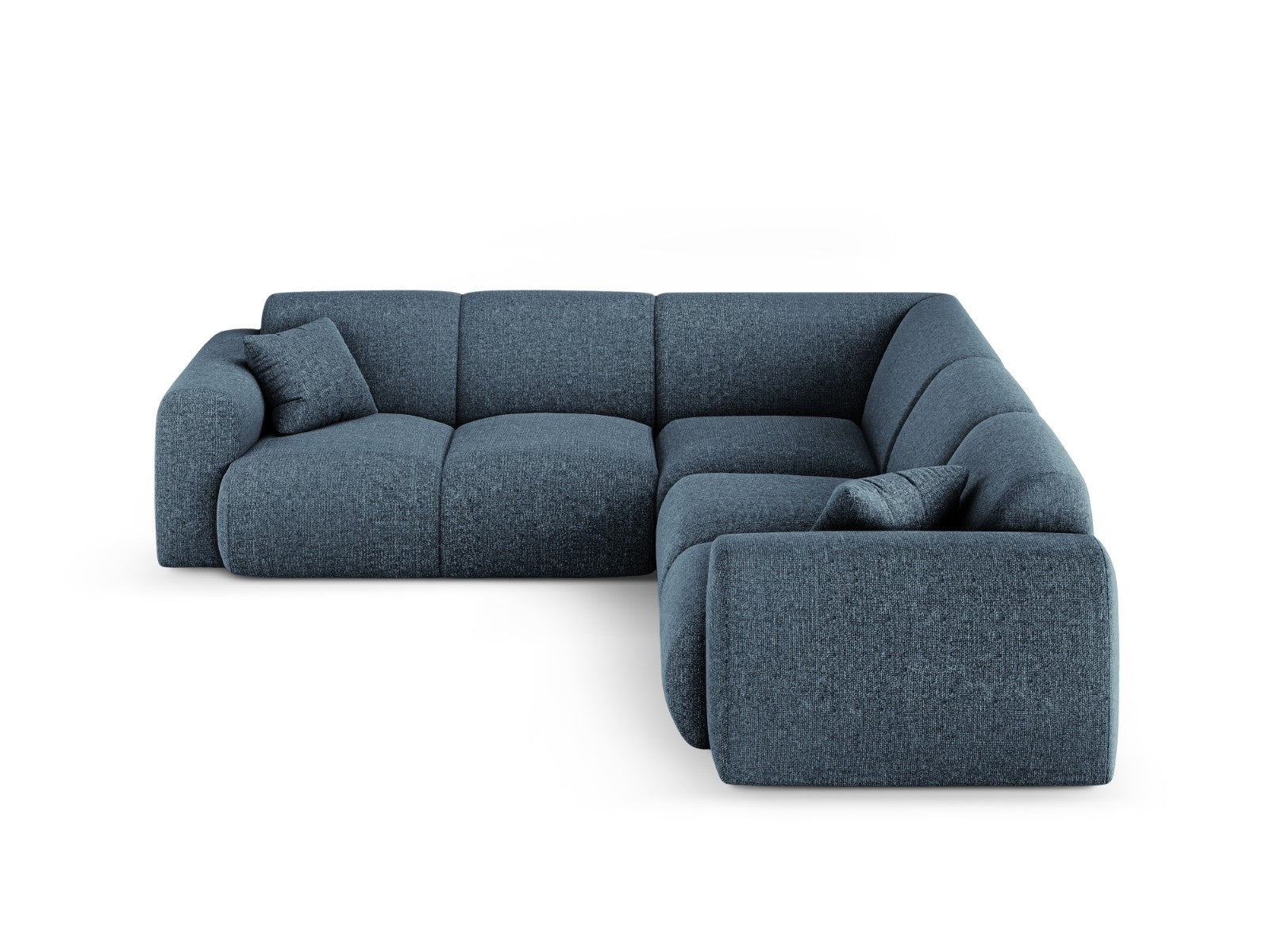 Cosmopolitan Design Symmetrische hoekbank Nolio 5-zits, chenille konin