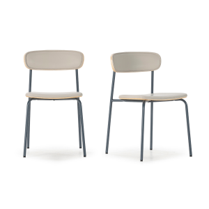 Calicosy – Set van 2 Stoelen AYA – 52×45,5×78 cm Calicosy – Set van 2 Stoelen AYA – 52×45,5×78 cm