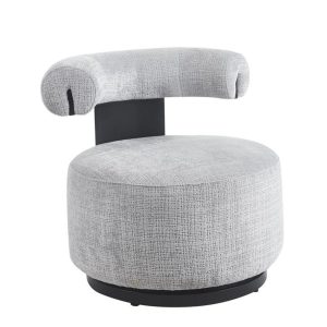 DÉJA Living Draaifauteuil Caranza – Grijs Stof DÉJA Living Draaifauteuil Caranza – Grijs Stof