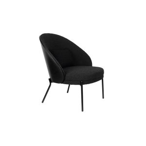 Dutchbone Rodin Fauteuil Bouclé Black – Beige Dutchbone Rodin Fauteuil Bouclé Black – Beige