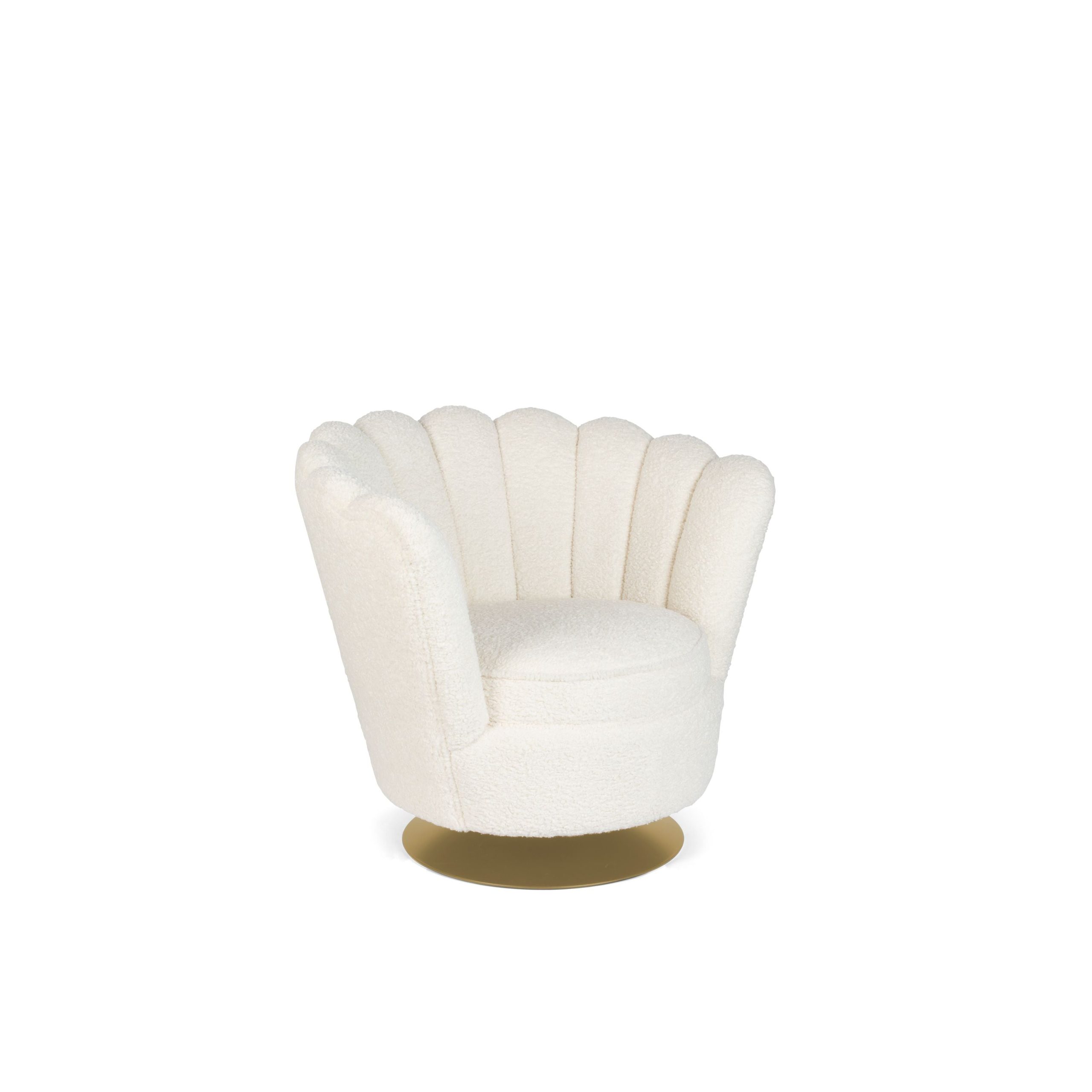 Bold Monkey Mother Of All Shells fauteuil teddy naturel