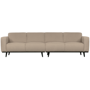 WOOOD 4-zits bank Statement – Bouclé – Beige – 77x280x93 WOOOD 4-zits bank Statement – Bouclé – Beige – 77x280x93