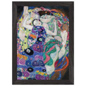 Artfulprints Poster met Lijst Gustav Klimt – The maiden – A4 21×29.7 c Artfulprints Poster met Lijst Gustav Klimt – The maiden – A4 21×29.7 c