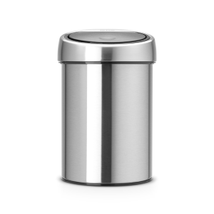Brabantia Touch Bin afvalemmer, 3 liter – Matt Steel Fingerprint Proof Brabantia Touch Bin afvalemmer, 3 liter – Matt Steel Fingerprint Proof