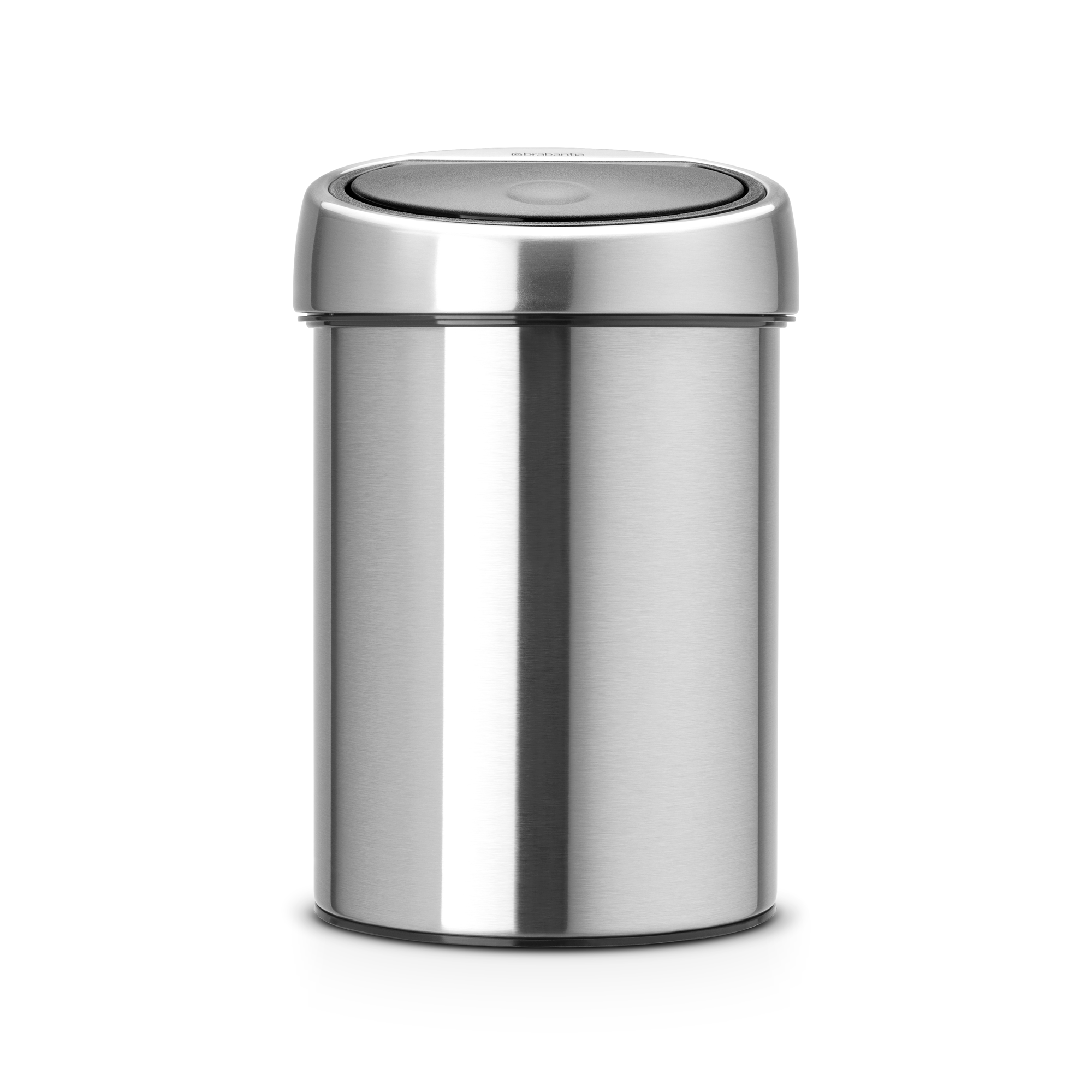 Brabantia Touch Bin afvalemmer, 3 liter - Matt Steel Fingerprint Proof