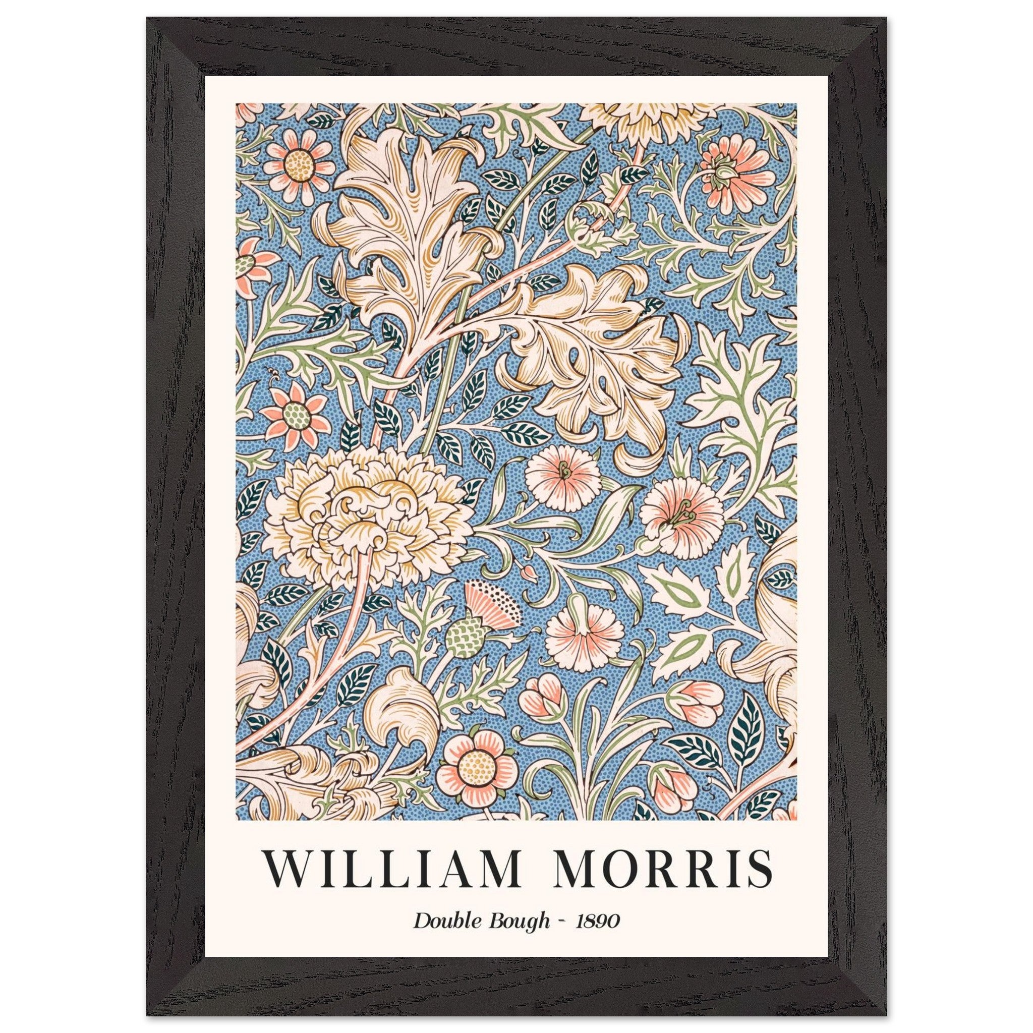 Artfulprints Poster met Lijst William Morris - Double bough 1890 - A4