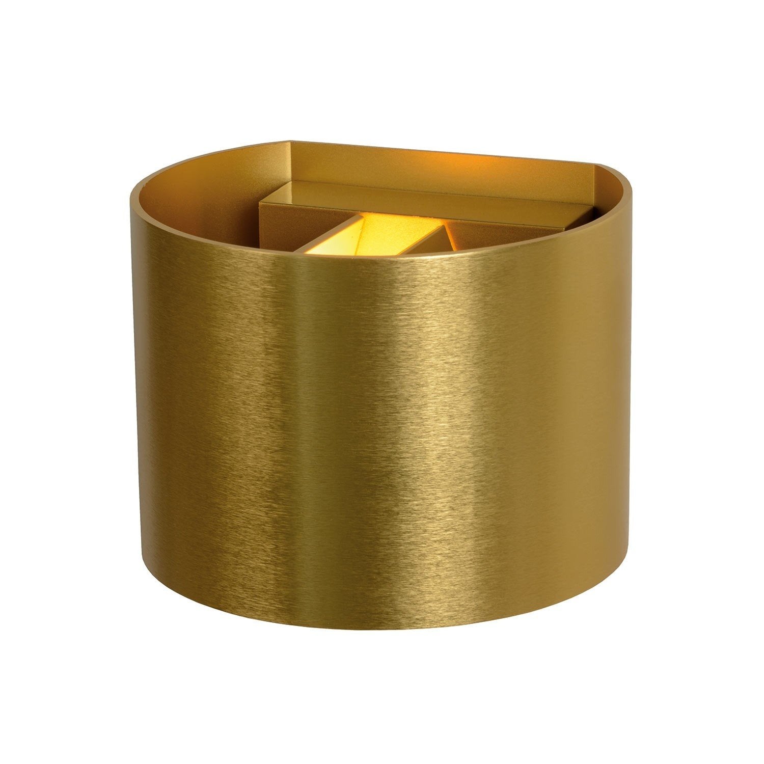 Artdelight wandlamp Gyro - 1 lichts - 11.2 x 9.7 cm - goud