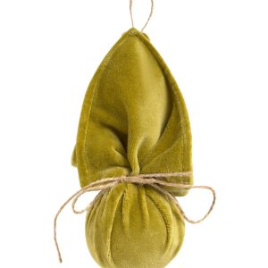 Calma House Kerstornament Velour – Groen – Diam. 7 Calma House Kerstornament Velour – Groen – Diam. 7