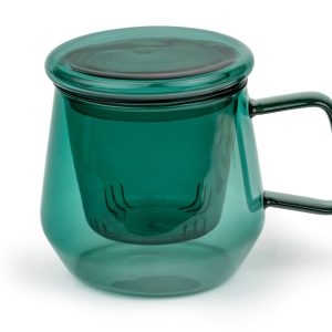 Bredemeijer -Tea for one Livorno glas jadegroen 290ml Bredemeijer -Tea for one Livorno glas jadegroen 290ml