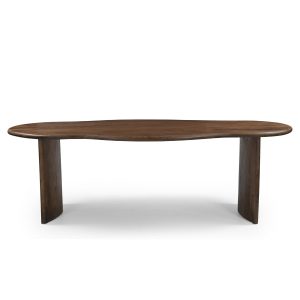 DÉJA Living Eettafel Tornio – Organisch Donkerbruin Hout – 280x110x76c DÉJA Living Eettafel Tornio – Organisch Donkerbruin Hout – 280x110x76c