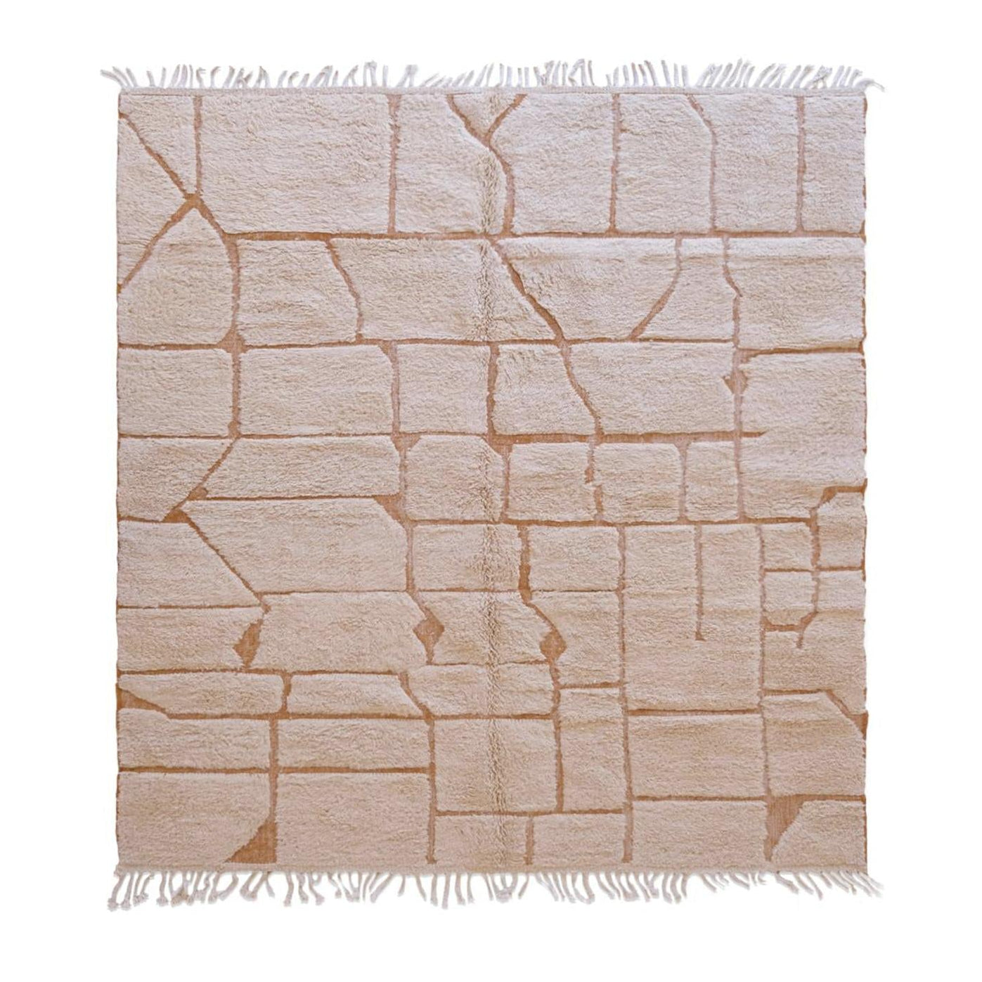 AFK Living vloerkleed Berber - handgemaakt - Wol - 253 x 298 cm