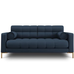 Cosmopolitan Design Bank Bali 2-zits, structurele stof, blauw – 96×152 Cosmopolitan Design Bank Bali 2-zits, structurele stof, blauw – 96×152