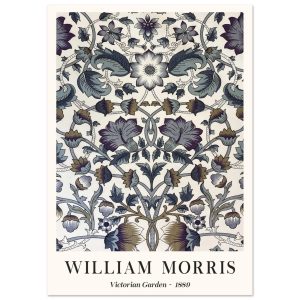 Artfulprints Poster William Morris – Victorian garden 1889 – A4 21×29. Artfulprints Poster William Morris – Victorian garden 1889 – A4 21×29.
