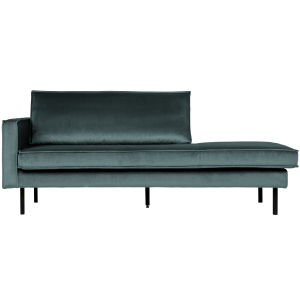 WOOOD daybed links Rodeo – Velvet – Teal – 85x203x86 WOOOD daybed links Rodeo – Velvet – Teal – 85x203x86