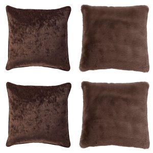Dutch Decor – KUSSENSET – 4-delig – Soft Elegance – 45×45 cm – inclusi Dutch Decor – KUSSENSET – 4-delig – Soft Elegance – 45×45 cm – inclusi